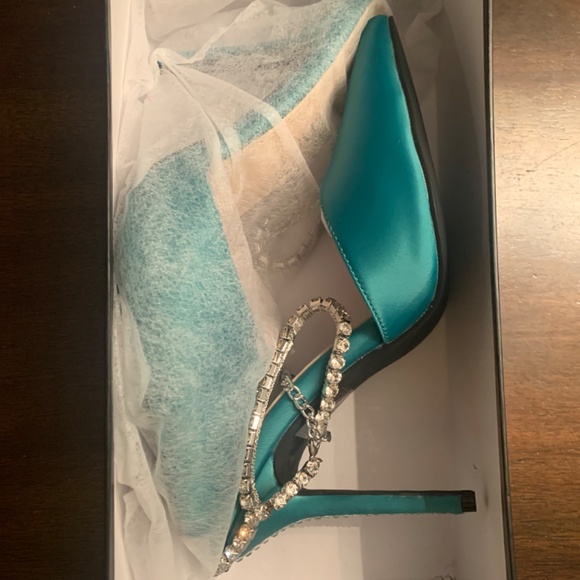 Azalea Wang Ashley green 7.5 Heels - Picture 5 of 6